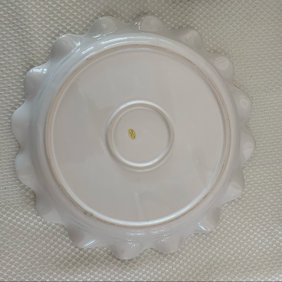 Parini White Ceramic Pie 2 Dish Set NEW - Picture 7 of 10